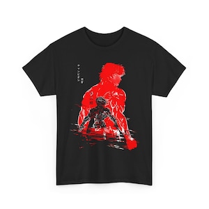 Baki Hanma T-Shirt - Champion Fighter Manga Style, Martial Arts Anime Tee, Streetwear Workout Shirt, Gym Lover Gift, Anime Fan Apparel