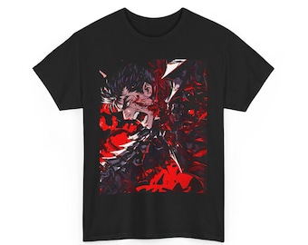 Berserk T-Shirt: Guts Black Swordsman Anime Manga Tee