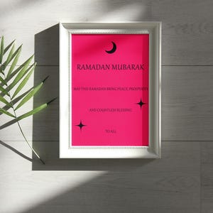 Ramadan Decor - Ramadan Home Decor - Ramadan Gifts - Ramadan Wall Art Set - Islamic Decoration Art - Ramadan Print Art for Home