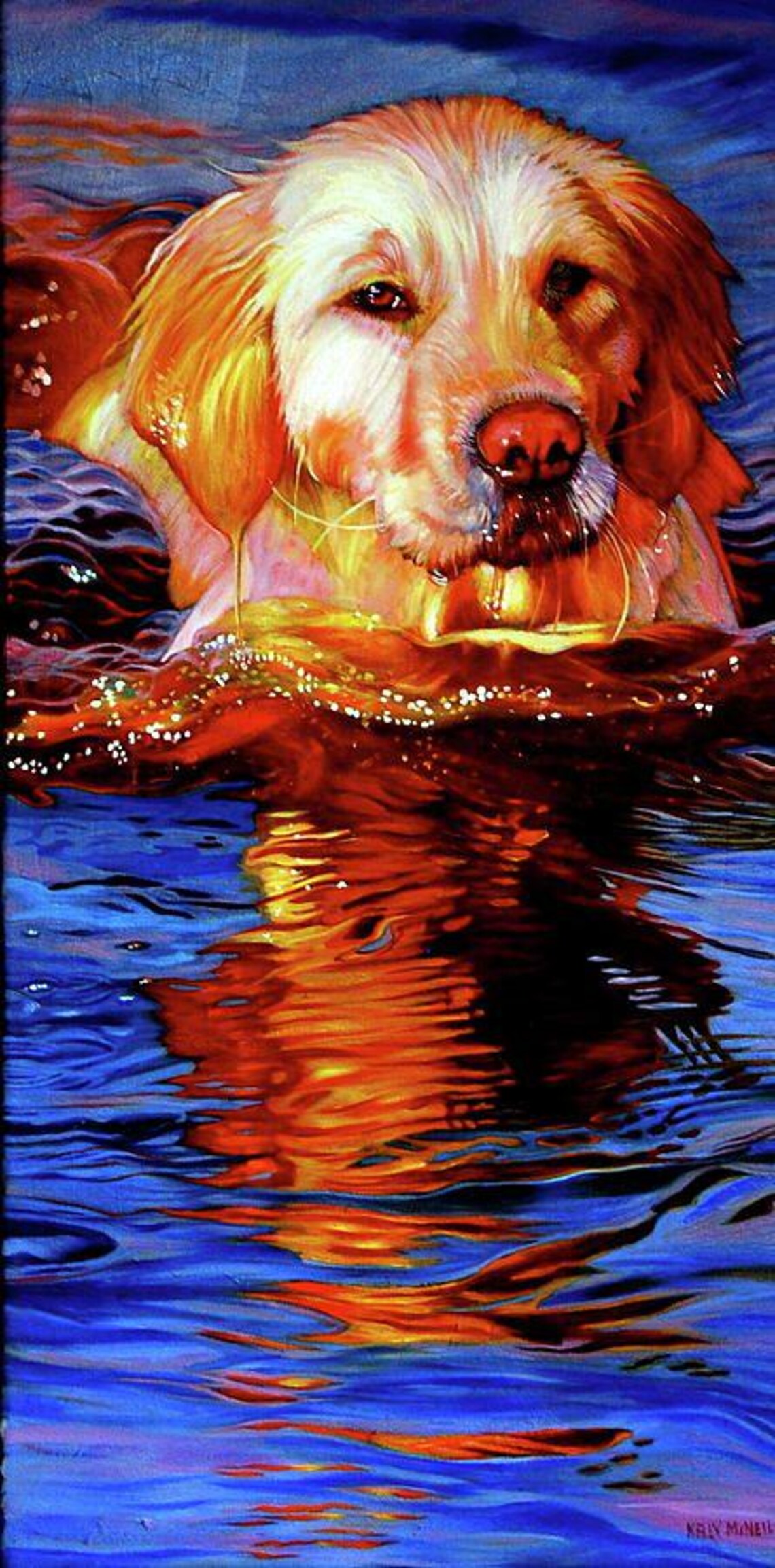 Personalized Pet Portrait From Photo: Custom Dog or Cat Art (digital ...