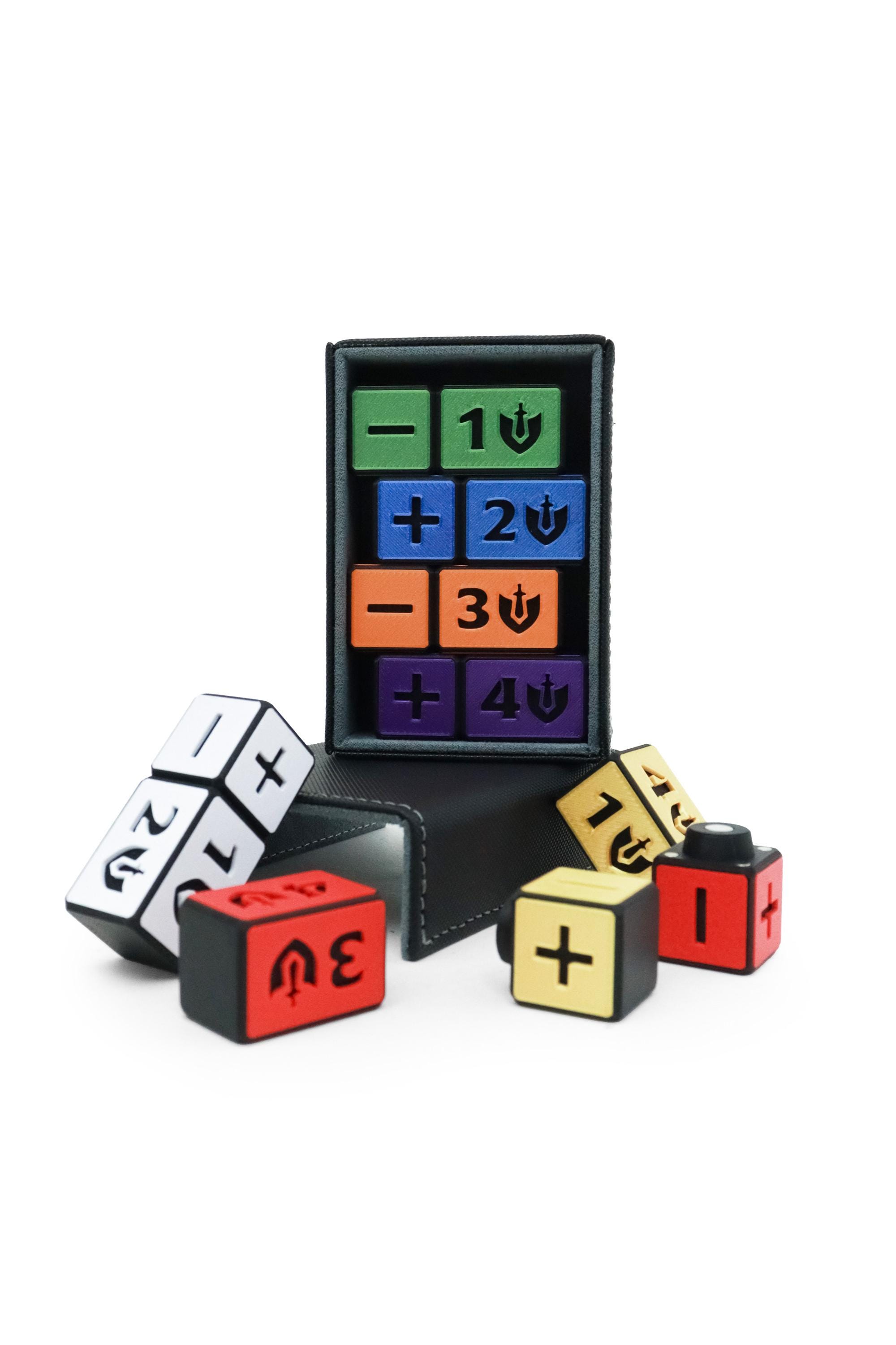 Fancy Riftbound Dice Riftbound TCG Spinning Dice | Magnetic Might Counter and Token Tracker ...
