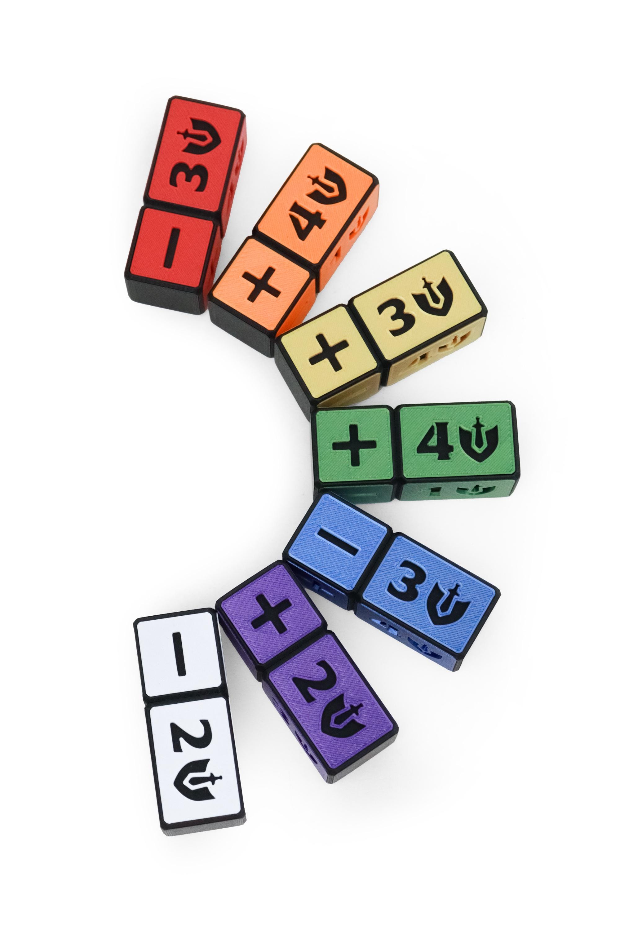 Fancy Riftbound Dice Riftbound Dice | Magnetic Spinning Might Counter & Buff Tracker ...