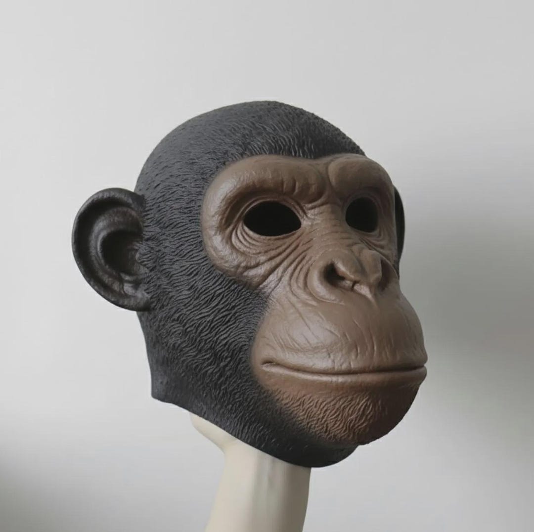 Monkey Mask / Cosplay - Etsy