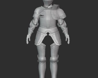 Knight Armor Costume Stl File | Knight Armor Costume Digital File