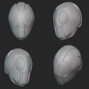 Spiderman Mask 3d Stl File | Spiderman Mask Digital File