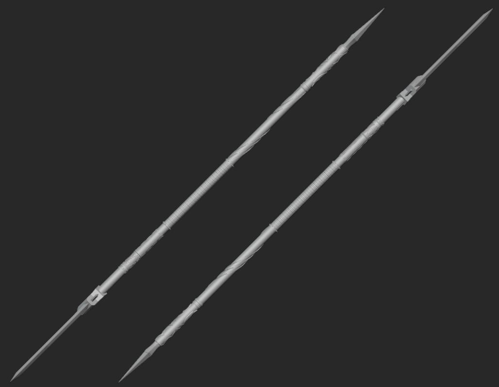 Pagan Spear 3d Stl File | Pagan Spear Digital File