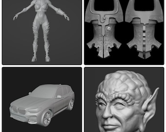 Professional 3D Design & Modeling – Custom 3D Model Development for Any Project (1 Hour)