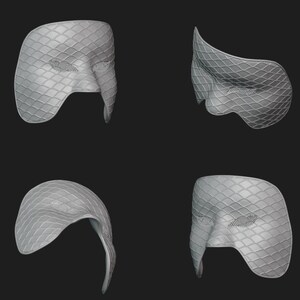 Mysterious Face Mask Stl File | Mysterious Face Mask Digital File