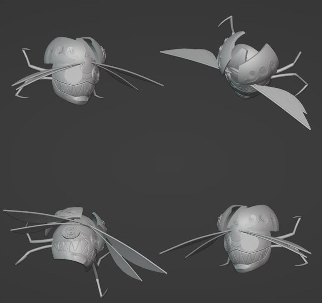 Bug Mask 3d Stl File | Bug Mask Digital File - Etsy