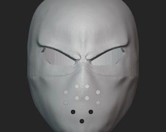 Twice Mask Stl-Datei | Zweimal Maske Digitale Datei