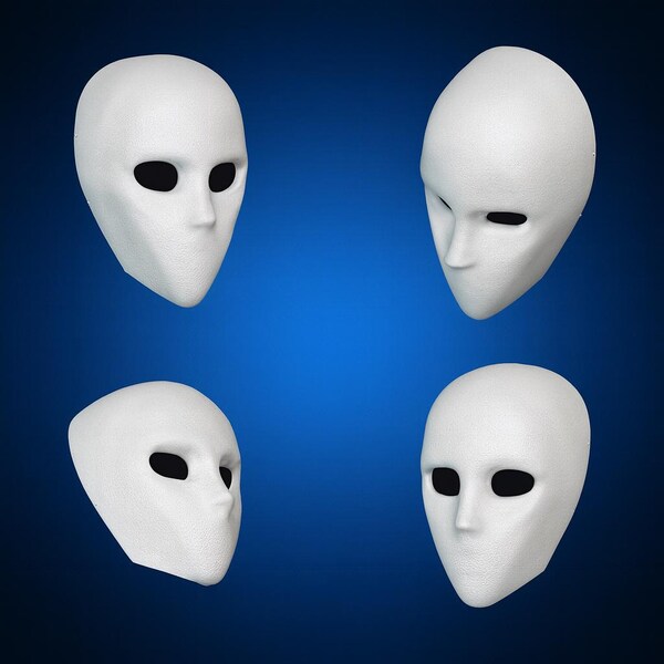 Face Less Mask Picture Faceless Mask - Etsy