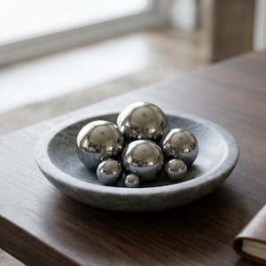 Stainless Steel Ball Bearings Multi-Size Loose Metal Spheres for Crafts
