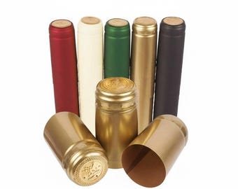 Shrink Caps Shrinks Capsules Home Brew Wine Making Bottle Red Green Black Gold