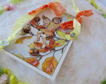 Decoration Fairy Postcard Wall Art Flower Fairy Picture Enchanting Fairyland Decoration Baby Nursery Postcard Wall Hanging Wall Decoration