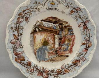 ロイヤルドルトン ブランブリー ヘッジクローバー フィギュア 箱入り