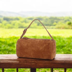 Ledertasche Minimalistische Lammleder Geldbörse Vintage Kleine Tote Weiche Lederhandtasche Retro Schultertasche Chic Jeden Tag Crossbody