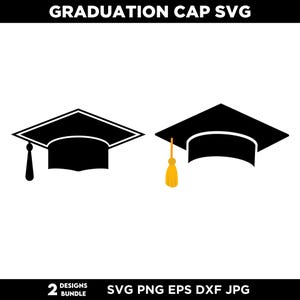 Graduation Cap SVG Bundle: Class of 2025 Designs (Digital Download)
