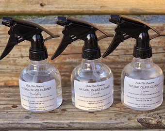 Limpiador de vidrios natural: no tóxico, ecológico, aroma a limón