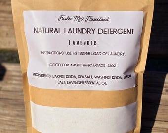 Natural Lavender Laundry Detergent: Non-Toxic, Eco-Friendly