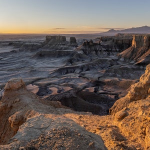 Utah Desert Sunrise &quot;Moonscape Overlook Sunrise&quot; Fine Art Print