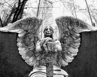 Lake View Cemetery, Cleveland Ohio "Angel Of Death" Fine Art Print