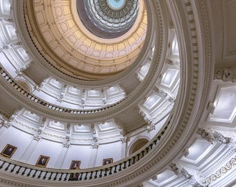 Texas State Capitol "Capitol Ellipse" Fine Art Photographic Print