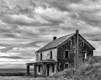 Abandoned House "Vacated" Fine Art Print