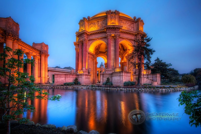 The Palace of Fine Arts, San Francisco Fine Art Print Etsy