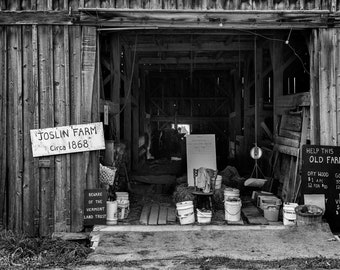 Backroads of Vermont "Joslin Farm" Fine Art Print