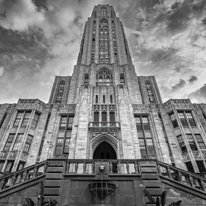 University of Pittsburgh Cathedral of Learning &quot;Don&#39;t Call Her Cathy&quot; Fine Art Print