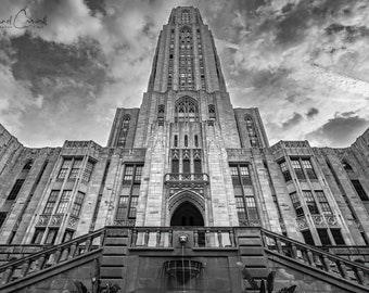 University of Pittsburgh Cathedral of Learning "Don't Call Her Cathy" Fine Art Print
