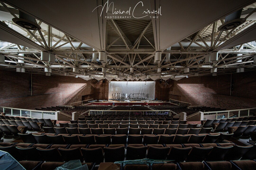 Kettering High School, Detroit Michigan center Stage Fine Art Print Etsy