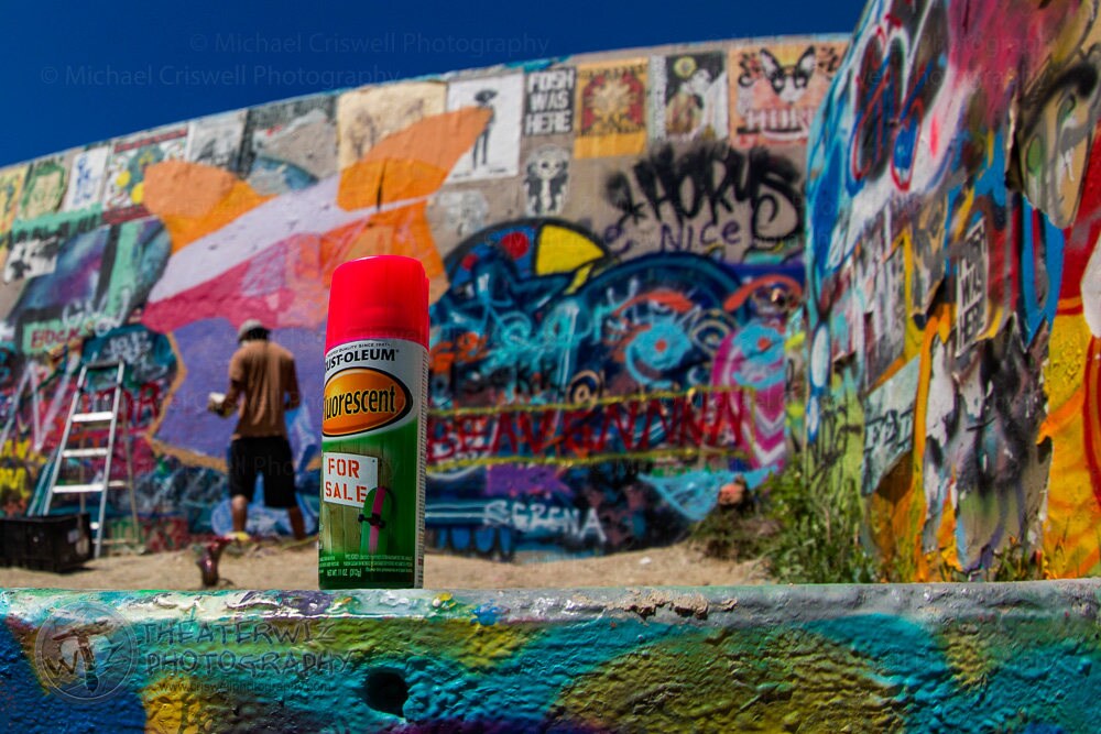 Graffiti Wall Austin Texas Austin Graffiti Wall Etsy