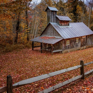 Vermont Maple Syrup Sugar Shack &quot;Vermont Sugar Shack&quot; Fine Art Print