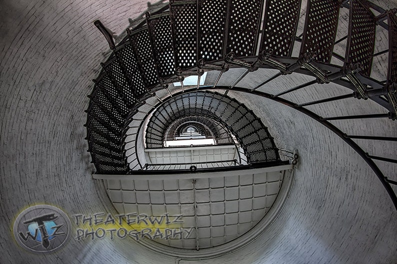 St Augustine Lighthouse Stairs Fine Art Photographic Print image 1