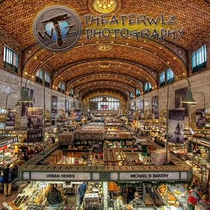 The West Side Market, Cleveland Ohio  Fine Art  Photographic Print