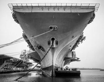 USS John F Kennedy CV-67 "Big John" Fine Art Print