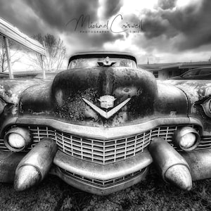 Cadillac Grill &quot;Left For DEAD&quot; Cadillac Fine Art Photographic Print
