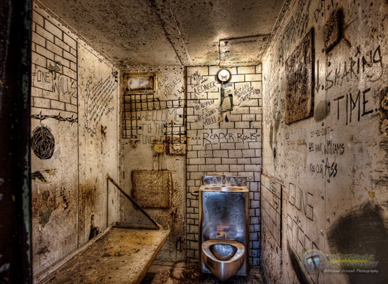 Prison Cell Moundsville State Prison sharing Time Fine Art Photographic Print Etsy