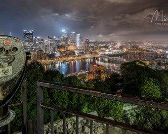 Pittsburgh Skyline "A Grand View" Fine Art Photographic Print