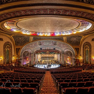 The Embassy Theater, Fort Wayne Indiana Fine Art Print