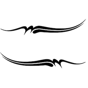 Truck Flames Decals Car Truck RV Golf Cart Speed Racing Graphics # 5 USA Made