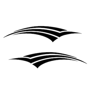 Truck Flames Decals Car Truck RV Golf Cart Motorcycle Graphics Speed Racing # 4 USA Made