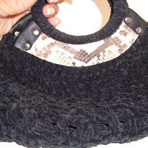 Black Wrist Bag