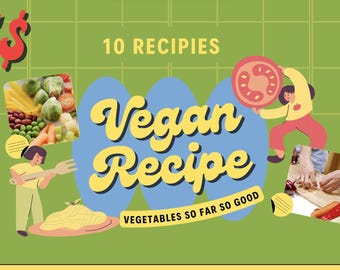 Easy High-Protein Vegan Meals  Delicious & Healthy Plant-Based Recipes (Digital Download)