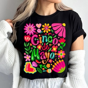 Boho bloemen Cinco De Mayo png, Cinco de Mayo png, Mexicaanse png tequila png Margarita Sublimation Design Fiesta png Cinco de Mayo shirtontwerp