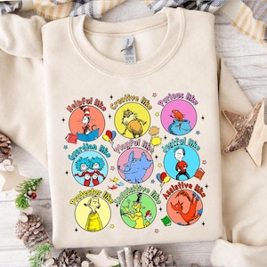 Dr.Seuss Characters PNG, Dr Suess Coquette, Cat In The Hat Png, Dr Suess Shirt, Teacher Life Png, Teacher Coquette Png