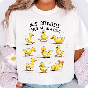 Funny Ducks Not All In a Row Sarcastic PNG Snarky Png Funny Mental Health Cute Duck Png Funny Animal Motivational Sarcasm Trendy PngORIGINAL