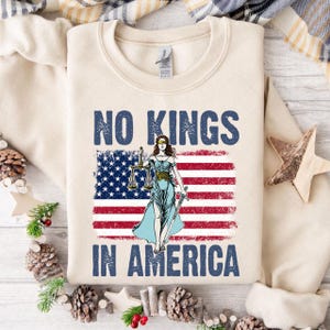 No King In America Anti Trump PNG,  Resist Fascism, Anti-MAGA, Funny Political Humor Gift For Democrats Png