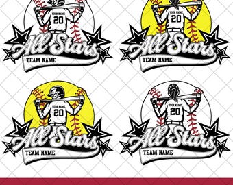 All Stars Boy Girl Kids Baseball Custom PNG,  All Stars Png, Baseball team Png, Game Day Png, Sports png, Baseball PNG,Sublimation Designs